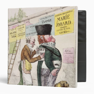 The Amusement of a Bill Sticker, 1820 Binder