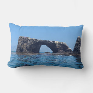 The Anacapa Island Arch! Lumbar Pillow