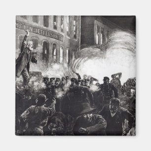 The Anarchist Riot in Chicago Magnet