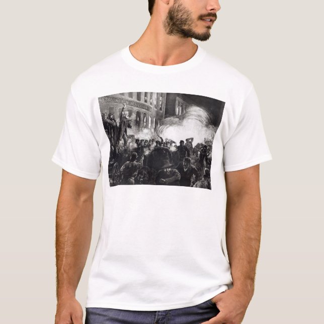 The Anarchist Riot in Chicago T-Shirt (Front)