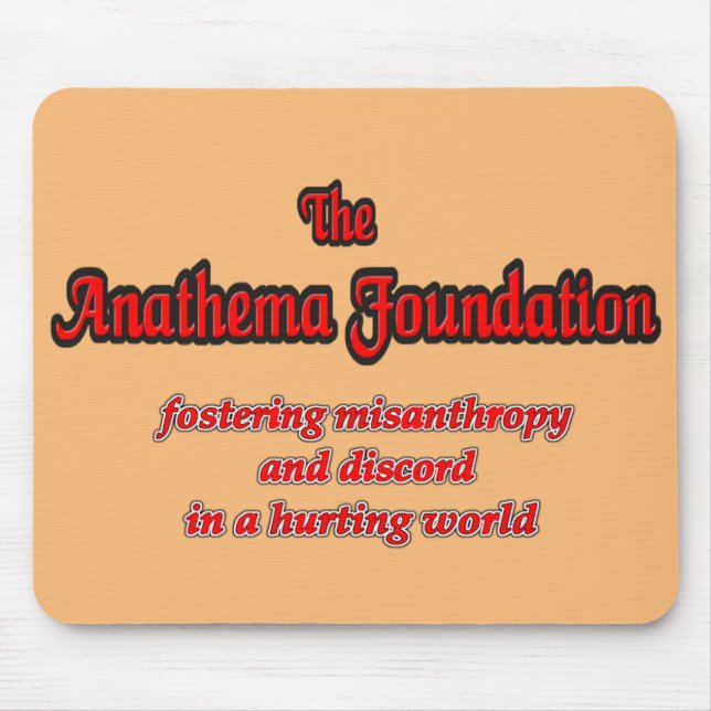The Anathema Foundation Mouse Pad (Front)