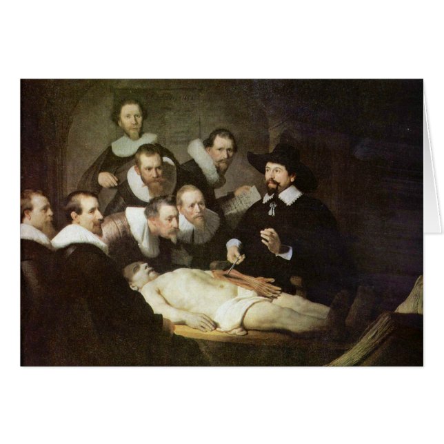 The Anatomy Lesson Of Dr. Nicolaes Tulp. (Front Horizontal)