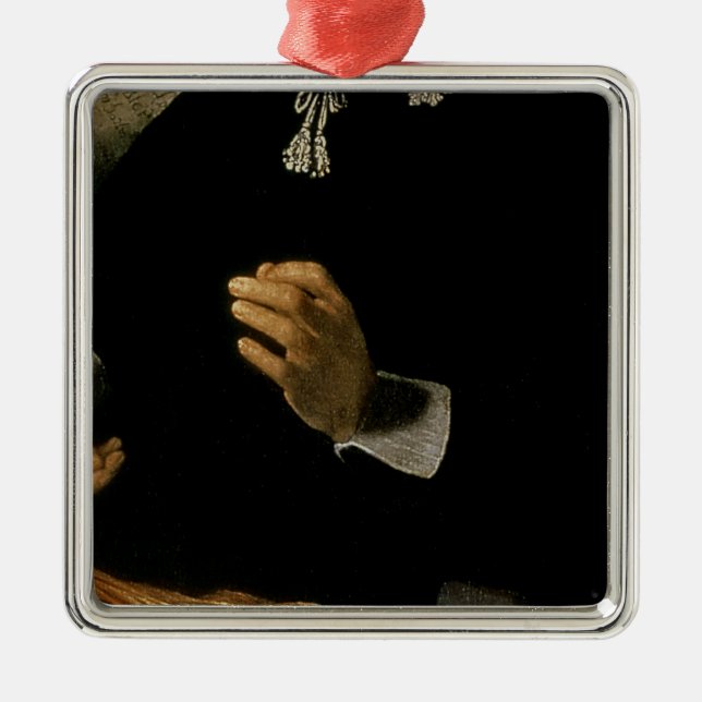 The Anatomy Lesson of Dr. Nicolaes Tulp, 1632 Metal Ornament (Front)