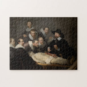 The Anatomy Lesson of Dr. Tulp by Rembrandt Jigsaw Puzzle