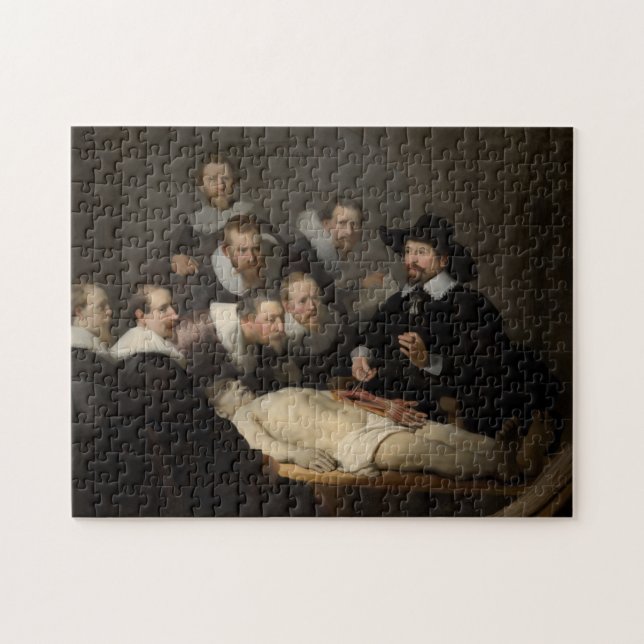 The Anatomy Lesson of Dr. Tulp by Rembrandt Jigsaw Puzzle (Horizontal)