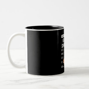 The Anatomy Of A German Shepherd Two-Tone Coffee Mug
