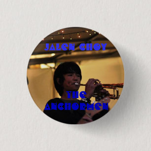 The Anchormen: Jalen 1 Inch Round Button