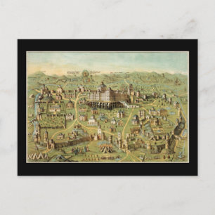 The ancient city of Jerusalem Postcard