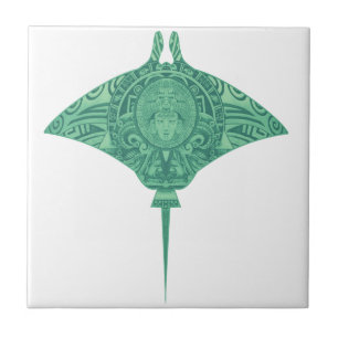 The ancient eagle tile