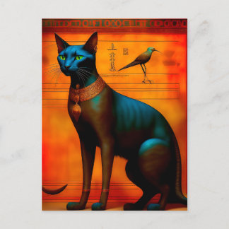 The Ancient Egyptian Cat Bastet Postcard