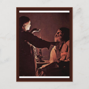 The Angel Appears To St Joseph In A Dream Postcard