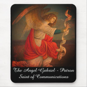 The Angel Gabriel Mouse Pad