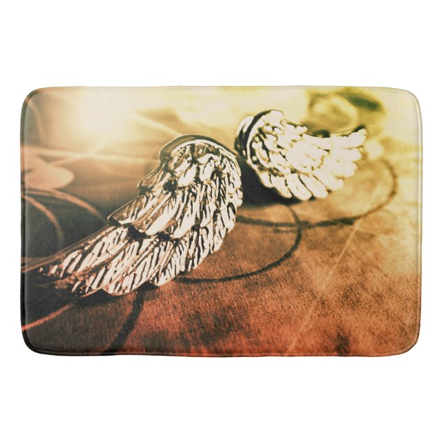 The Angel Has Landed Bath Mat (Front)
