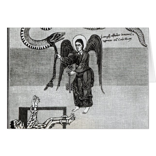The Angel, holding the Keys of Hell (Front Horizontal)