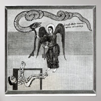 The Angel, holding the Keys of Hell