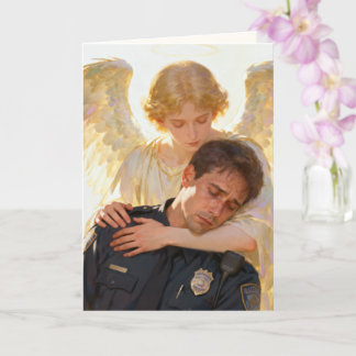 "The Angel Knew His Name" Sympathy Card