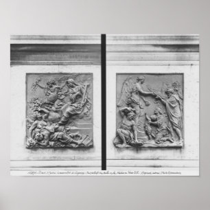 The Angel of France expelling the heretics Poster