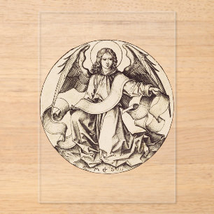 The Angel of Saint Matthew  Acrylic Invitations