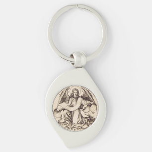 The Angel of Saint Matthew Keychain