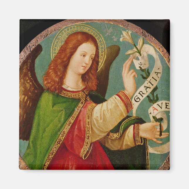 The Angel of the Annunciation Magnet (Front)