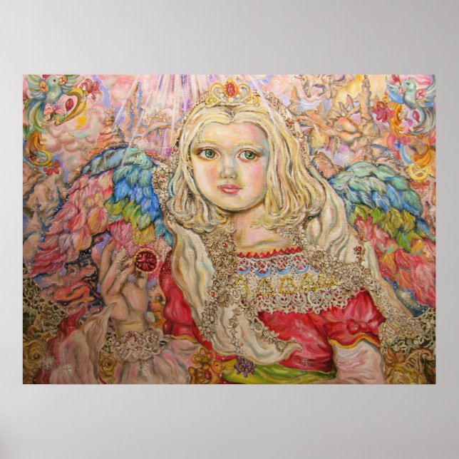 The angel of the ruby. poster (Front)