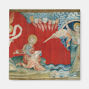 The Angel with an Open Book Magnet