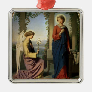 The Angelic Salutation, or The Annunciation, 1860 Metal Ornament
