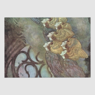 “The Angels” by Edmund Dulac Tissue Paper
