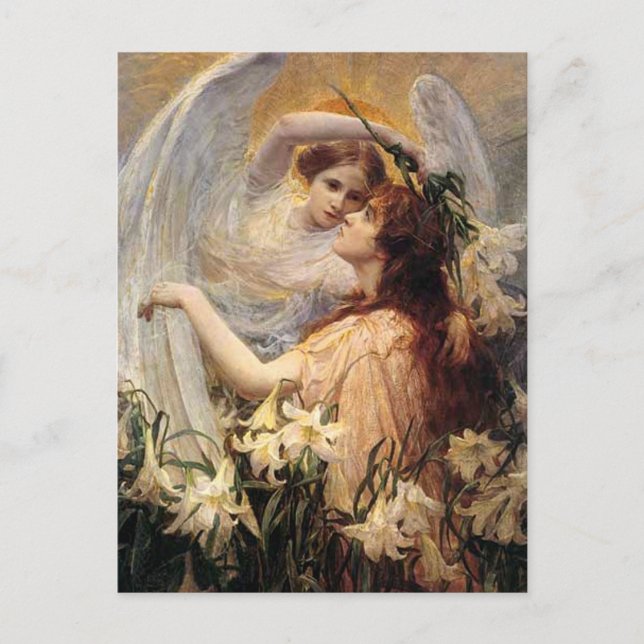 The Angels Message Postcard (Front)