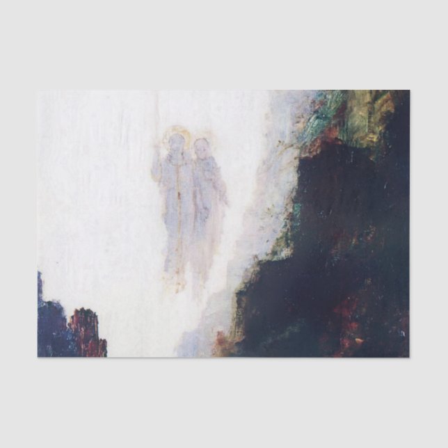“The Angels of Sodom” by Gustave Moreau Tissue Paper (Front)