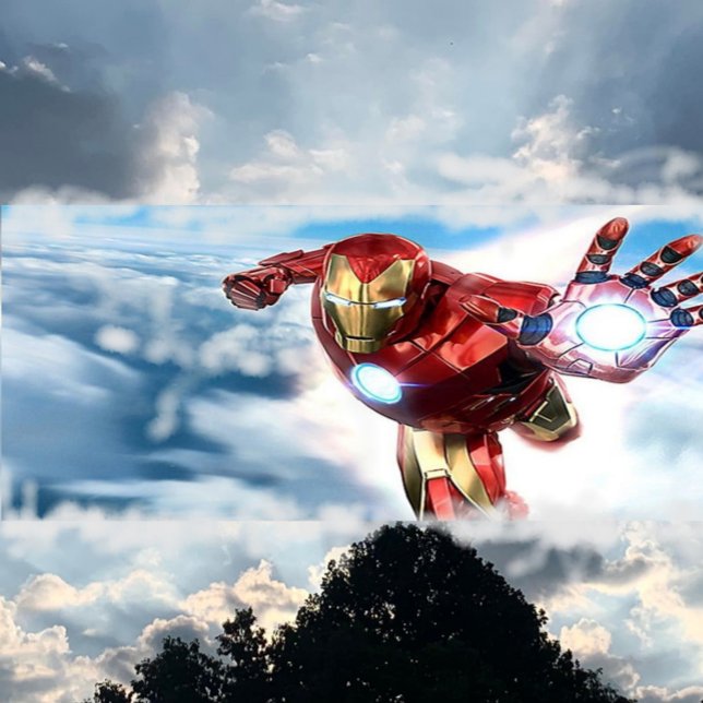 The Angels Will Catch You Canvas Print (HAVE NO FEAR, IRON MAN IS HERE, AND UNDERDOG IS NOT TO FAR BEHIND ME! LOL)