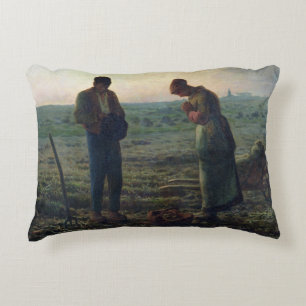 The Angelus, 1857-59 Decorative Pillow