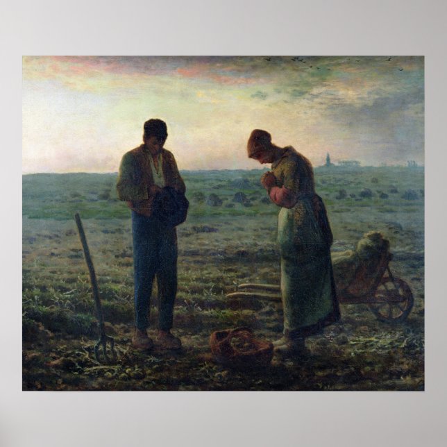 The Angelus, 1857-59 Poster (Front)