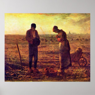 The Angelus Virgin Mary Immaculate Conception Poster