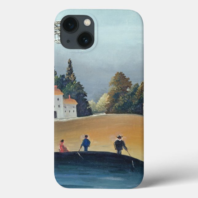 The anglers, c.1908-09 (oil on canvas) Case-Mate iPhone case (Back)