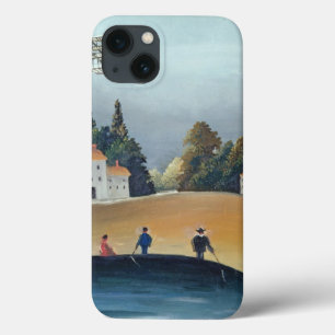 The anglers, c.1908-09 (oil on canvas) iPhone 13 case