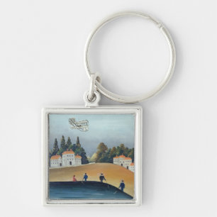 The anglers, c.1908-09 (oil on canvas) keychain