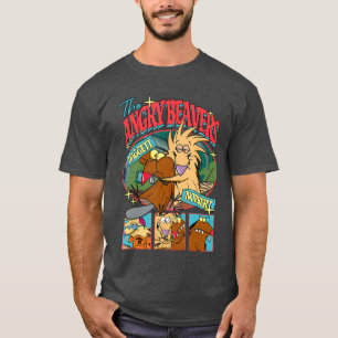 The Angry Beavers Daggett and Norbert Cartoon Coll T-Shirt