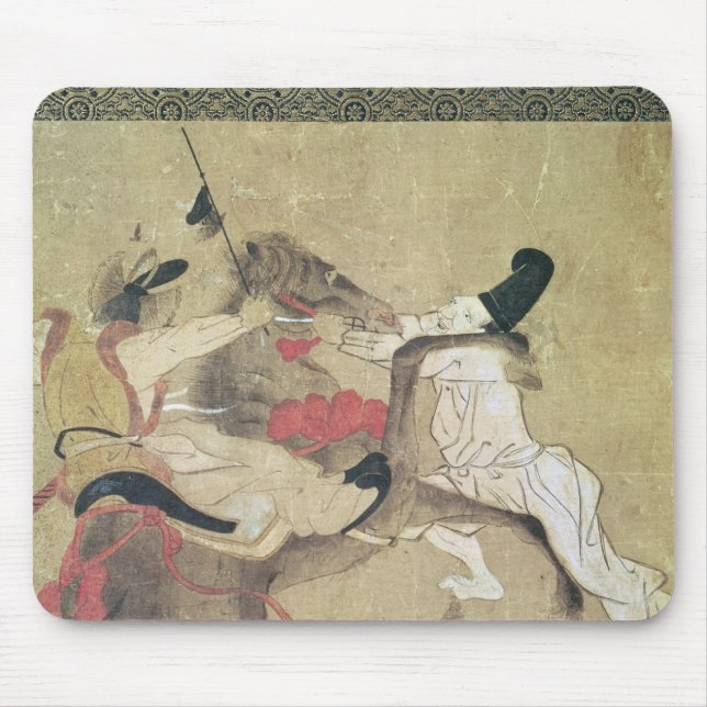 The Angry Horse Mouse Pad (Front)