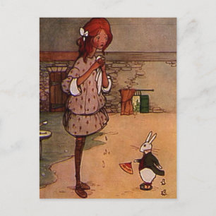 The Angry Rabbit Postcard