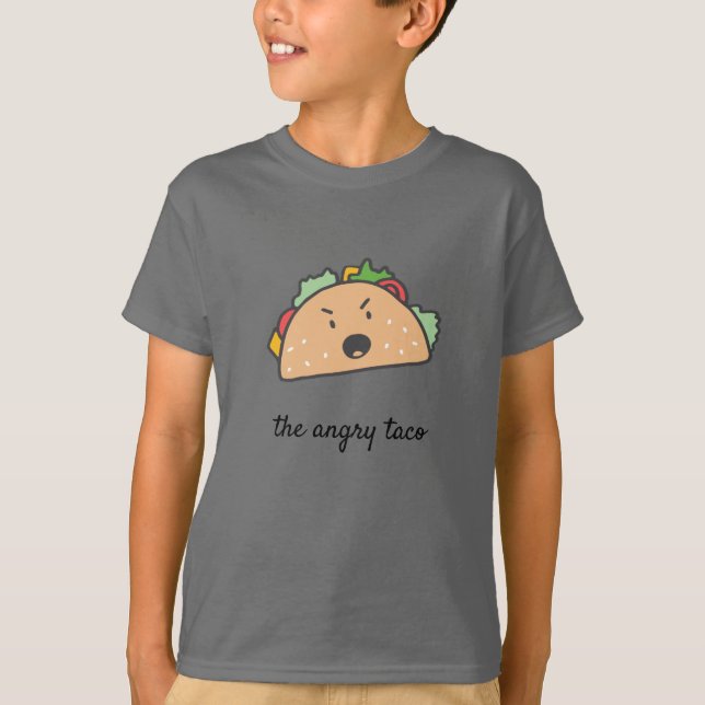 The Angry Taco T-Shirt (Front)