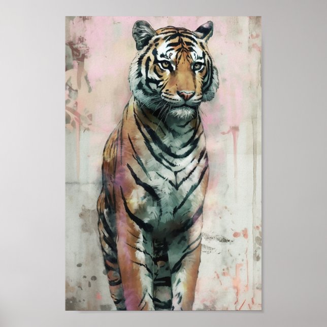 The Angry Tiger Poster (Front)