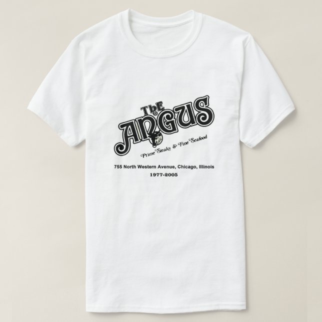 The Angus Restaurant, Chicago, IL T-Shirt (Design Front)