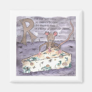 The Animals Are Scaring Me Magnet