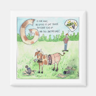 The Animals Are Scaring Me Magnet