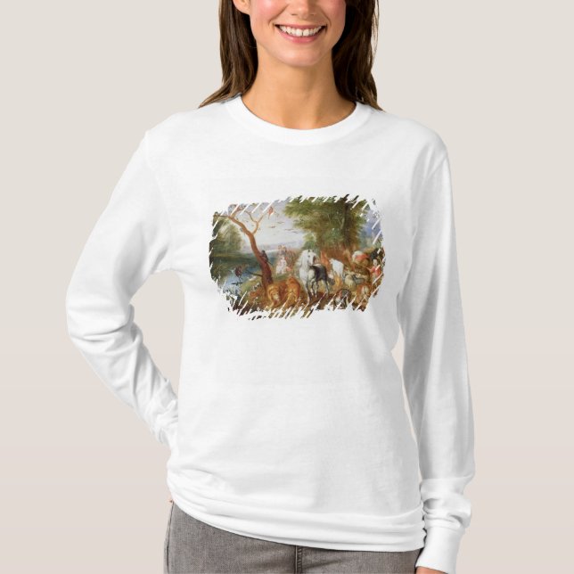 The Animals entering Noah's Ark T-Shirt (Front)