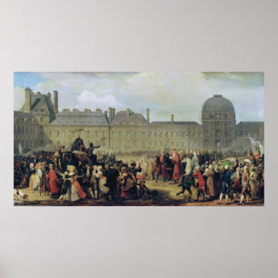 The Announcement of the signing of the Treaty Poster