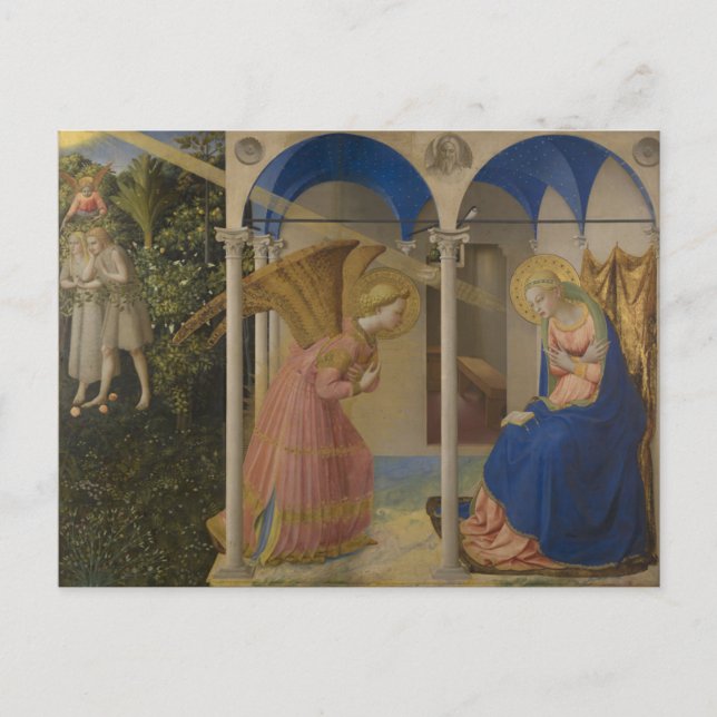 The Annunciation, 1425-8 Postcard (Front)