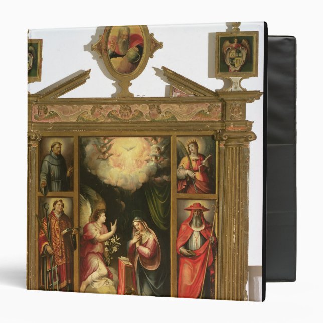 The Annunciation, 1581 Binder (Front/Inside)