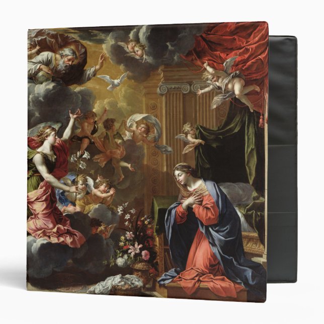 The Annunciation, 1651-52 Binder (Front/Inside)